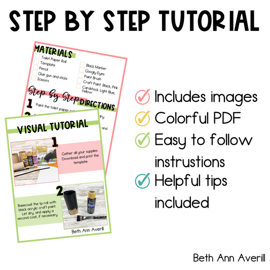 Bumble Bee Toilet Paper Roll Craft