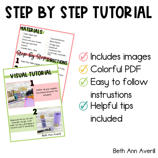 Butterfly Toilet Paper Roll Craft