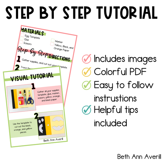 Letter e is for egg craftivity letter of the week Alphabet Craft