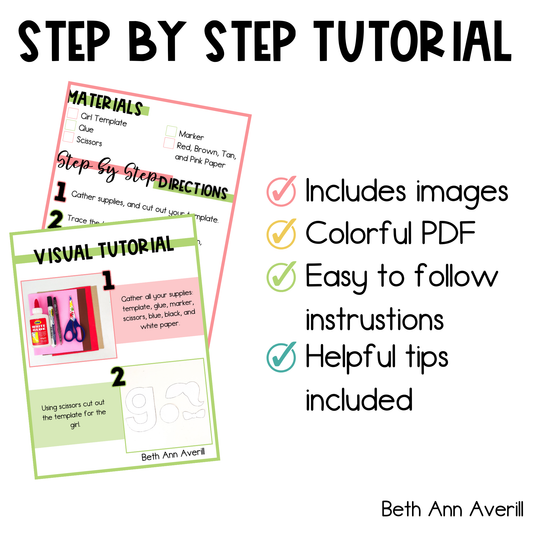 Letter g is for girl craftivity letter of the week Alphabet Craft