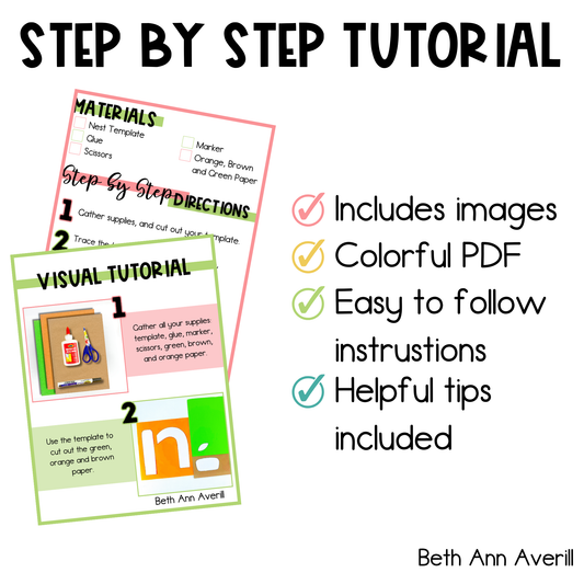 Letter n is for nest craftivity letter of the week Alphabet Craft