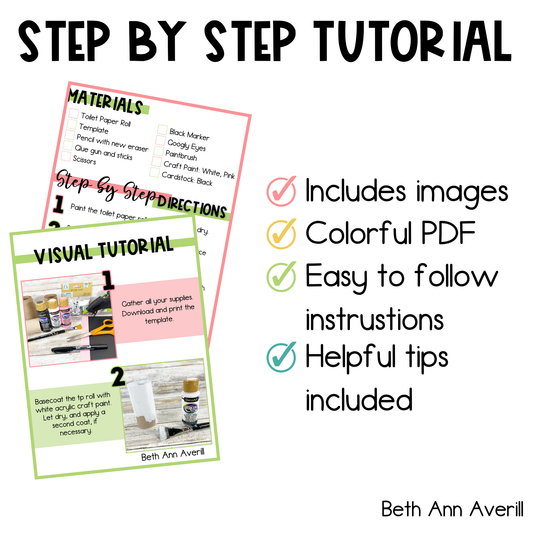 Panda Toilet Paper Roll Craft