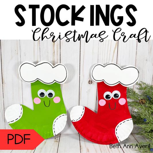 Paper Plate Stockings