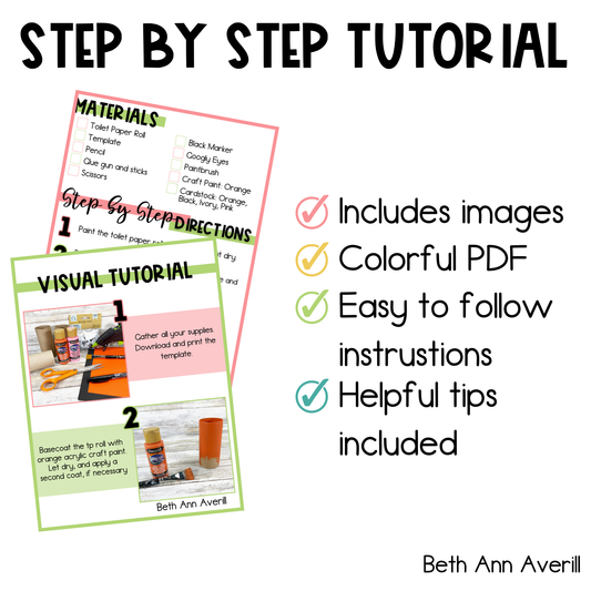 Tiger Toilet Paper Roll Craft