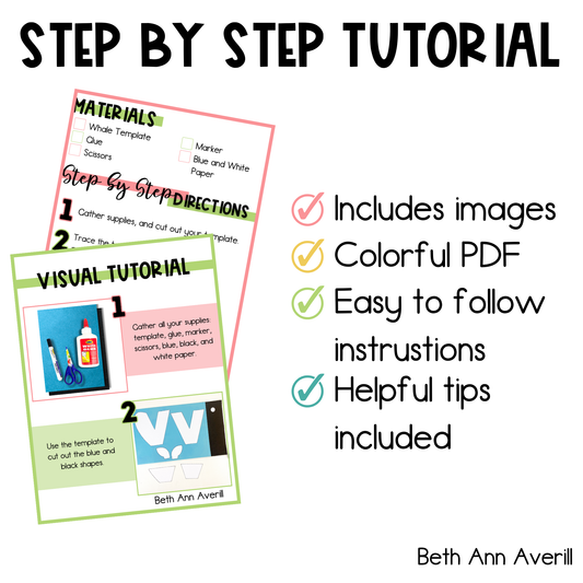 Letter w is for whale craftivity letter of the week Alphabet Craft