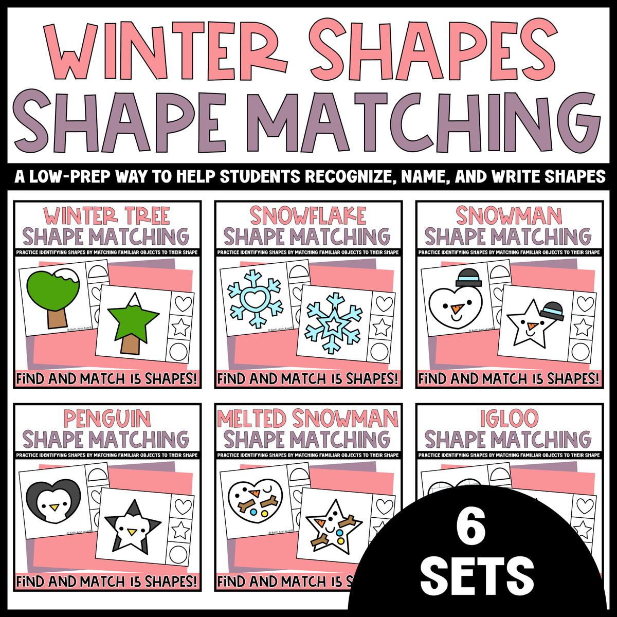 Winter Shape Matching Bundle