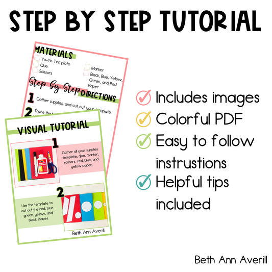 Letter y is for yo-yo craftivity letter of the week Alphabet Craft