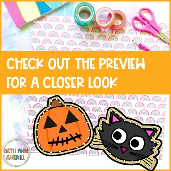 Halloween Cookies Lacing Cards for Preschoolers Fine Motor Skills for Centers
