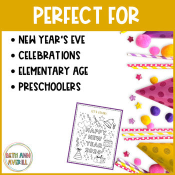 New Years Eve 2024 Games and Activities for Kids