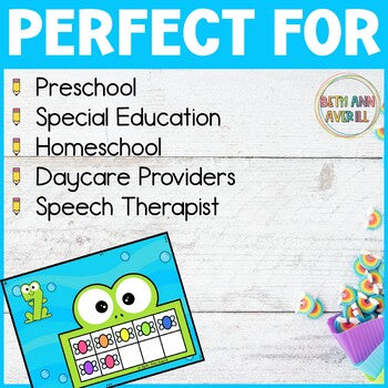 Pond Counting Play Dough Mats Counting Playdough Task Cards Activities