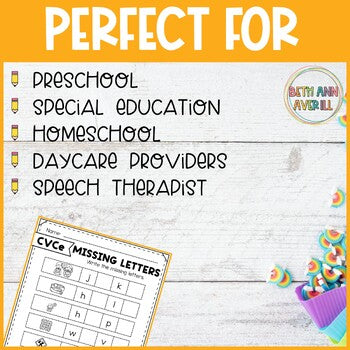 Long O Silent E Worksheets for Practicing CVCe Magic E Activities