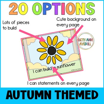 Fall Play Dough Mats Fine Motor Activities for September