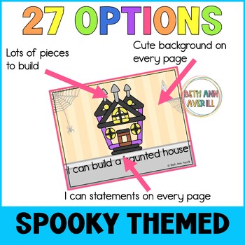 Halloween Activities Play Dough Mats Fine Motor for October