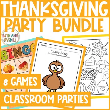 Thanksgiving Party Games for Classroom Harvest Party