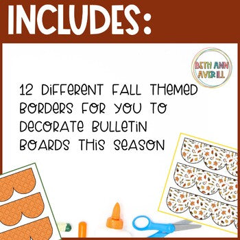 Thanksgiving Bulletin Board Borders Ideas for November