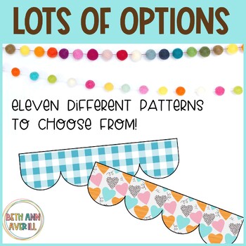 Chic Pumpkins Thanksgiving Bulletin Board Borders Classroom Decor