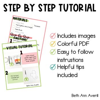 Seahorse craftivity for ocean habitat activity ocean animal bulletin board craft