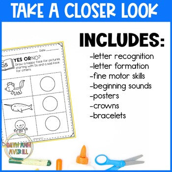 Letter Ss Worksheets with Letter Tracing Alphabet Letter of the Week Activities