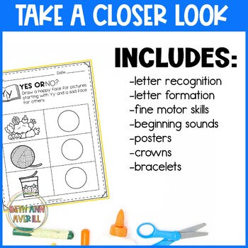 Letter Yy Worksheets with Letter Tracing Alphabet Letter of the Week Activities