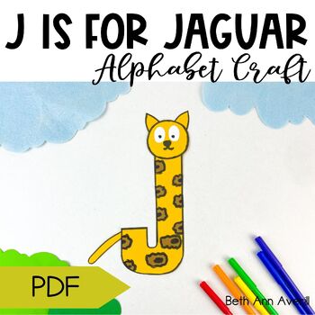 Letter j is for jaguar craftivity letter of the week Alphabet Craft