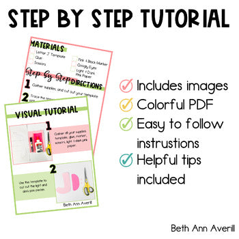 Letter J is for Jellyfish craftivity letter of the week Alphabet Craft Uppercase