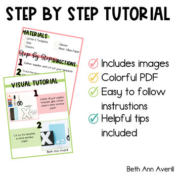 Letter X is for X-ray Fishcraftivity letter of the week Alphabet Craft Uppercase