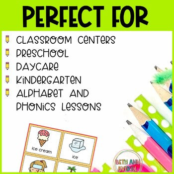 Letter I Activities Bingo Letter Sounds Letter I Beginning Sound Alphabet Games