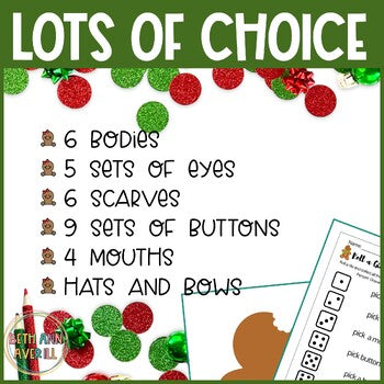 Roll a Gingerbread Man Craft w Build a Gingerbread Man Bulletin Board Activity