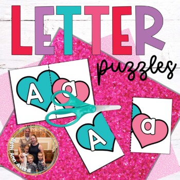 Valentine Alphabet Letters Activities Kindergarten Alphabet Matching Card Game