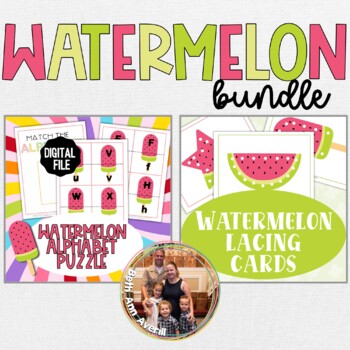 Watermelon Preschool Learning Bundle