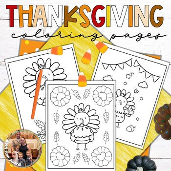 Thanksgiving Coloring Pages