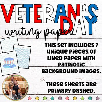 Veterans Day Writing Paper