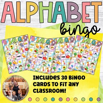 Alphabet Bingo Set of 30