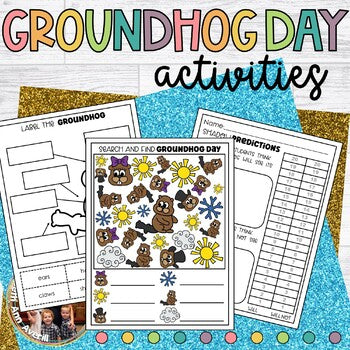 Groundhog Day Activities for Centers