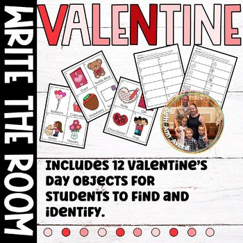 February Write the Room Valentines