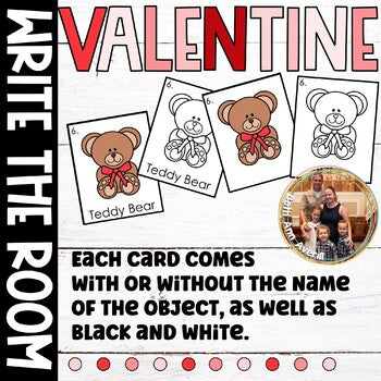 February Write the Room Valentines