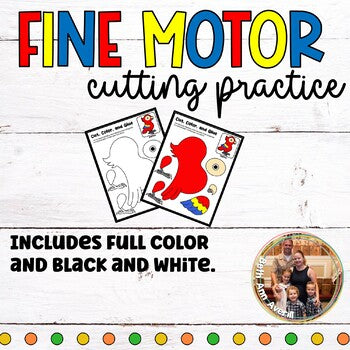 Cutting and Pasting Birds Paper Craft