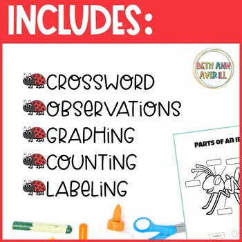 Bugs and Insects Activities for Spring Activities