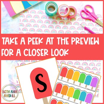 End of Year Bulletin Board Kit Hello Summer Popsicle Bulletin Board Borders