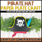 Pirate Hat Paper Plate Craft