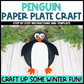 Winter Animal Paper Plate Craft Bundle