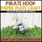 Pirate Paper Plate and Paper Cup Craft Bundle