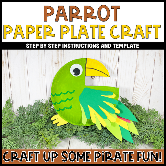 Parrot Paper Plate Craft