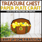 Treasure Chest Paper Plate Craft