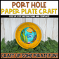 Porthole Paper Plate Craft