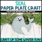 Seal Paper Plate Craft