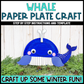 Whale Paper Plate Craft