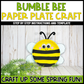 Bumble Bee Paper Plate Craft