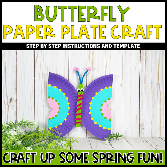 Butterfly Paper Plate Craft