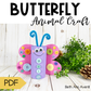 Butterfly Toilet Paper Roll Craft